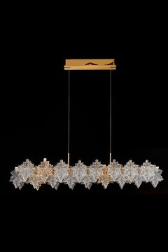 Подвесная люстра 5*Е14 LE3002/1000L GD золото Erable Leon