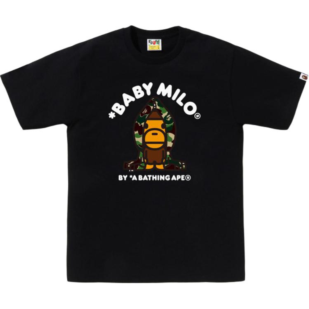 A Bathing Ape Bathing Ape Ss26 Футболка черный зеленый
