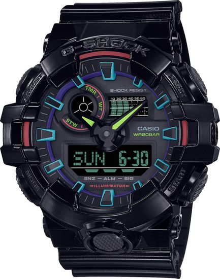 Наручные часы Casio G-Shock GA-700RGB-1ADR