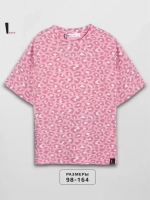 Футболка для девочки розовая