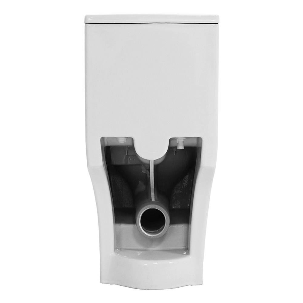 Унитаз-моноблок Azario Vally 690х360х760 напольный, слив "Торнадо", в комплекте с быстросъемным и сиденьем микролифт (AZ-80687)