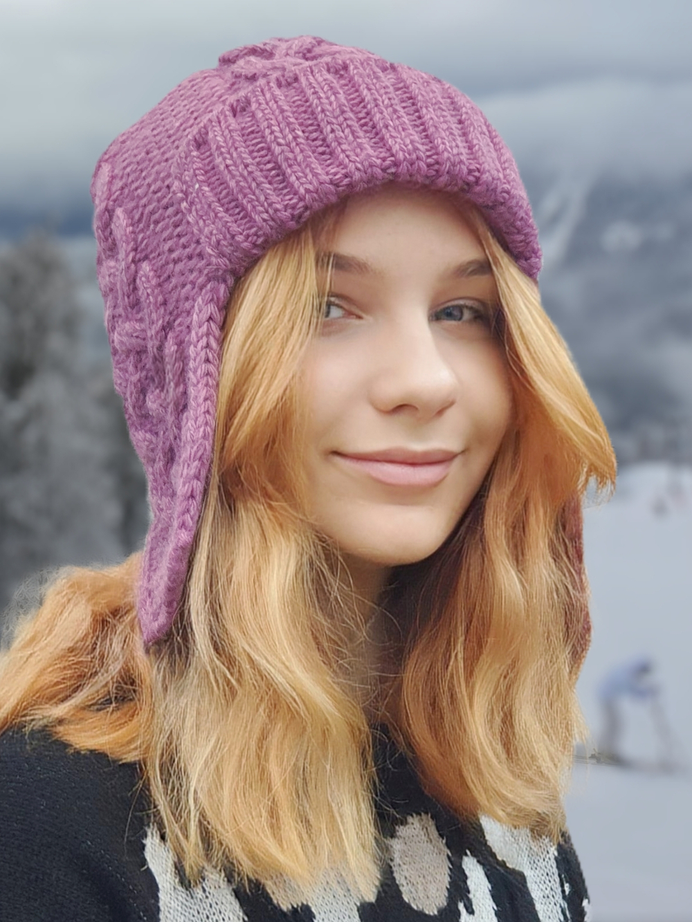 Шапка ушанка АЙС (Флис)
