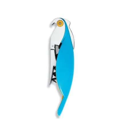 Alessi Штопор Parrot с синим стержнем