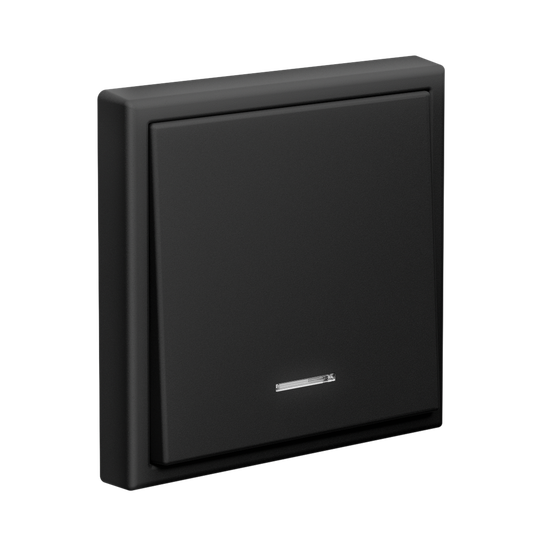 Выключатель 1-кл. ArtGallery 10AX с подсветкой быстрозажим. клем. механизм карбон SE GAL001013S