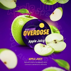 Табак для кальяна Overdose Apple Juicy (Сочное яблоко), 25 гр.