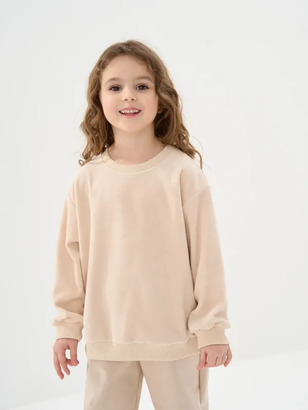 Свитшот велюровый 