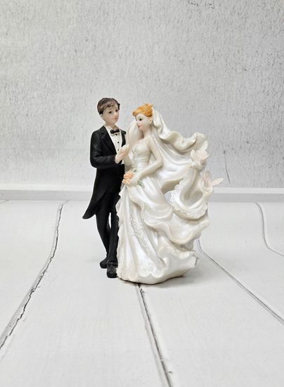 Свадебные фигурки "Жених и невеста" на торт