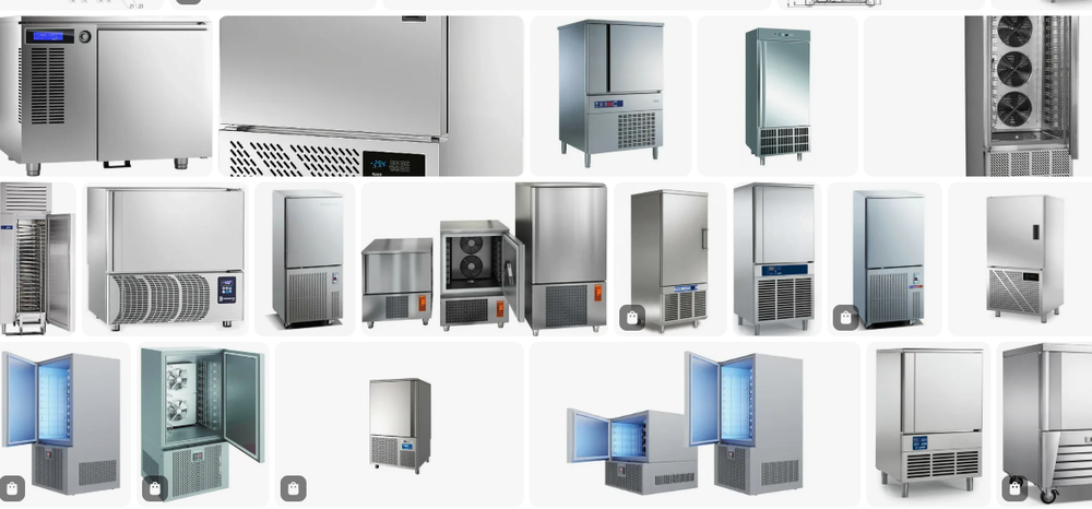 Шкафы шоковой заморозки