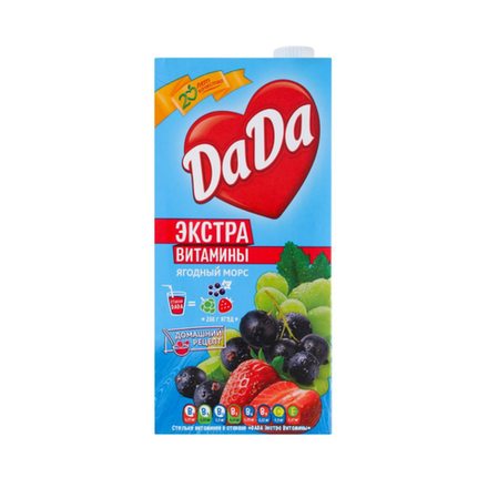 Сок натуральный Да Да мультиягоды 1.9 л