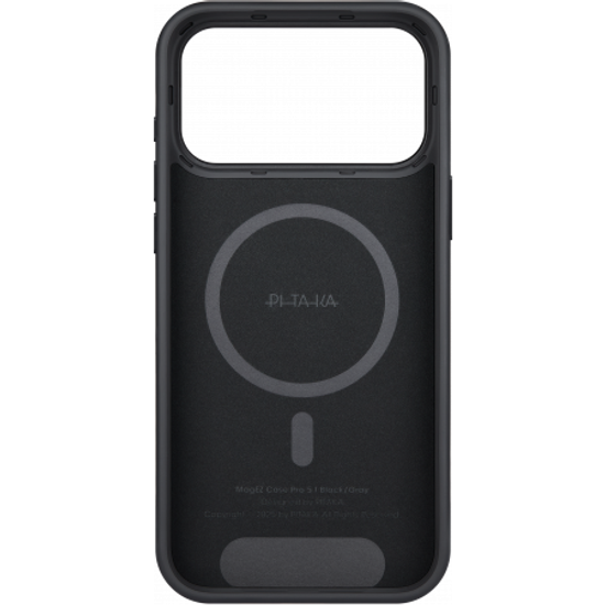 Противоударный чехол Pitaka Aramid UltraGuard Case для iPhone 17 Pro, черный