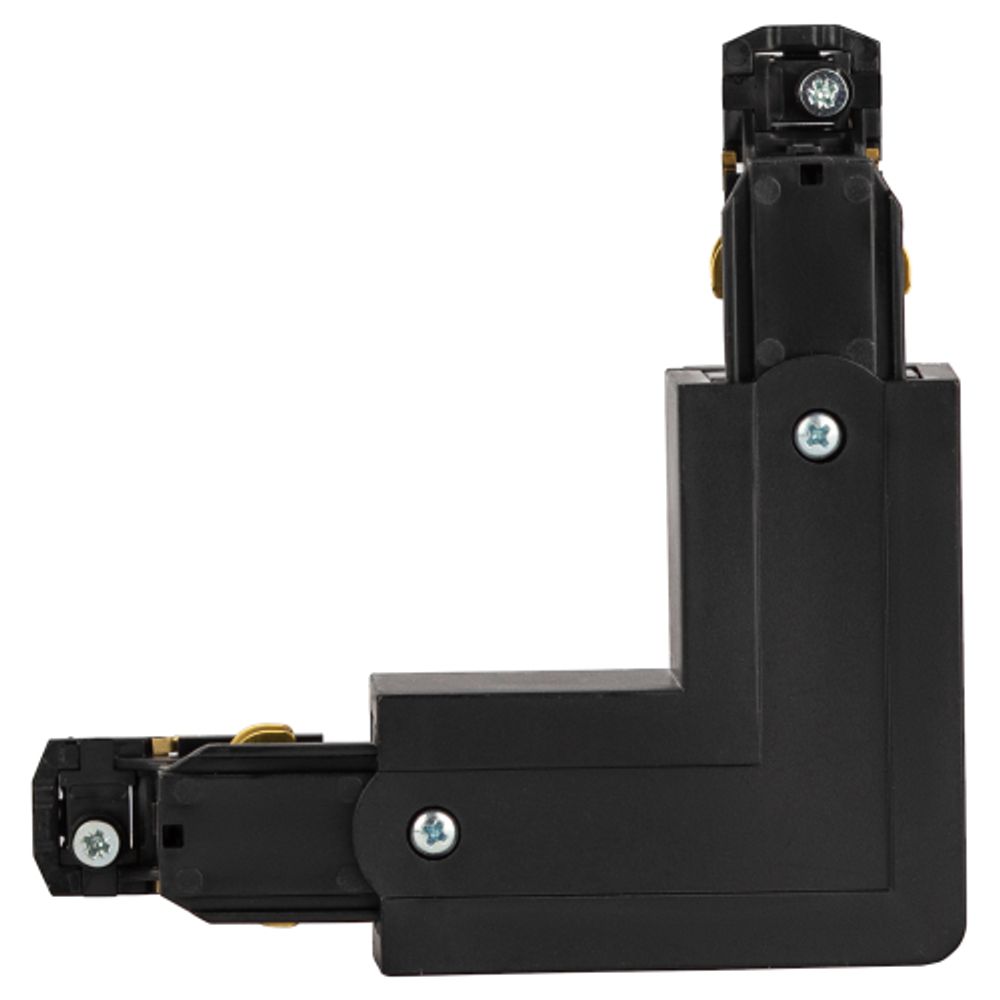 Коннектор питания ЭРА STR-30-B-CN-LE для трехфазного шинопровода угловой черный