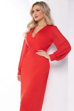 Платье Мелисента (красное) П11772 LT Collection (Акция)