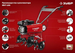 Мотокультиватор ЗУБР МКТ-200