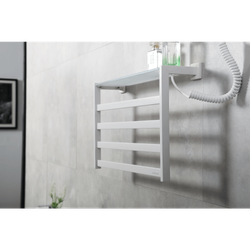 Полотенцесушитель N-333W Matt White (580х350x130)