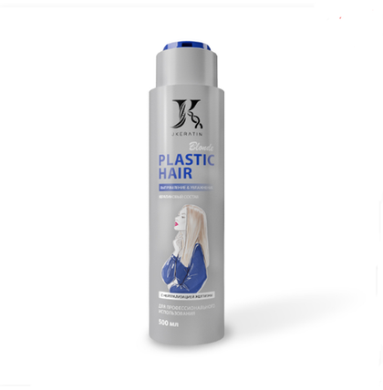 JKeratin Кератин Blonde Plastic Hair REBRANDING