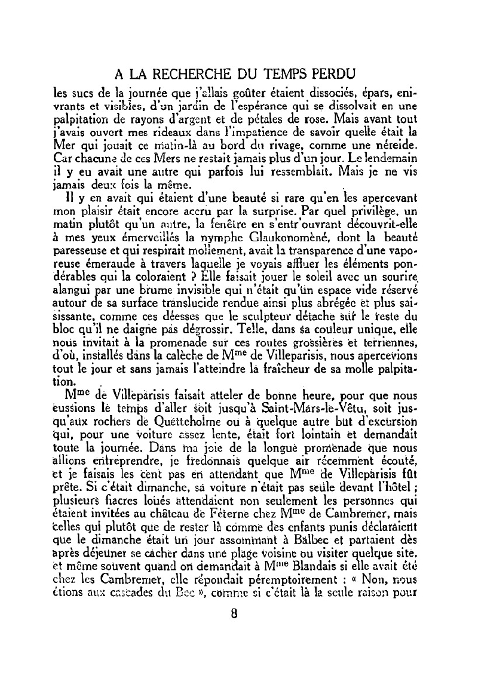 A l'ombre des jeunes filles en fleurs | Marcel Proust
