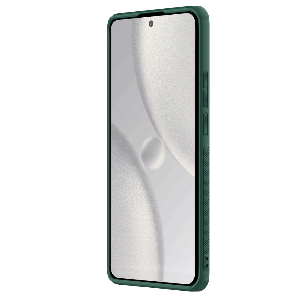 Чехол зеленого цвета (Dark Green) от Nillkin c поддержкой MagSafe для Xiaomi 15 Ultra, серия Super Frosted Shield Pro Magnetic Case