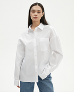 Рубашка boyfriend с карманом