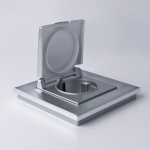 Рамка на 1 пост Aluminium (алюминий)