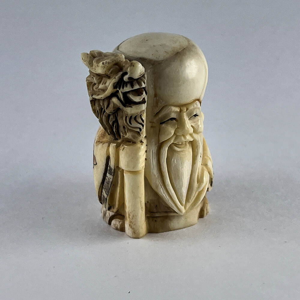 Статуэтка нэцкэ Бог Шоусин (мудрость)