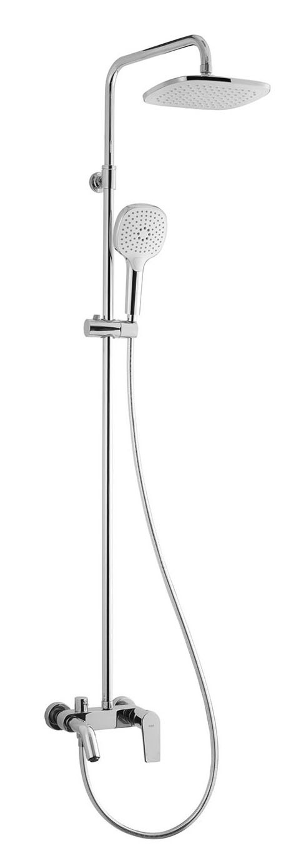 Душевая стойка Azario Treya AZ-15680531 хром