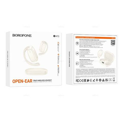 Беспроводные наушники Borofone BW73 (milky white)
