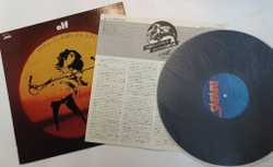 Винтажная виниловая пластинка LP ELF Trying To Burn The Sun (Japan 1980)