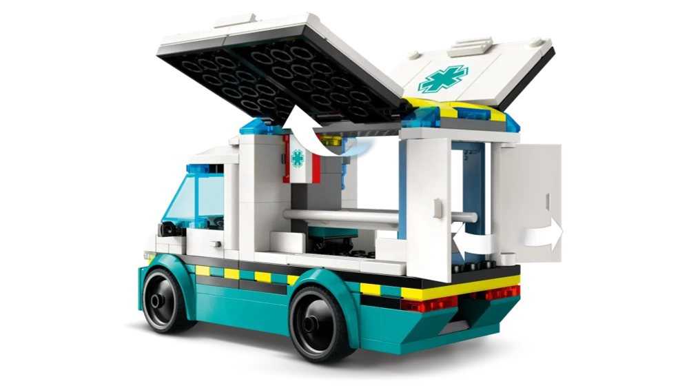 Конструктор LEGO City 60451 Скорая помощь
