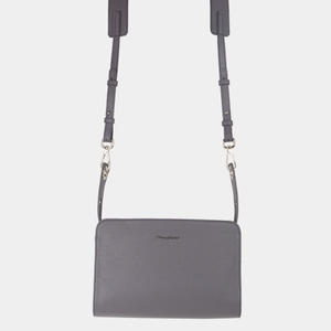 Сумка Emilie из кожи теленка, фиолетового цвета