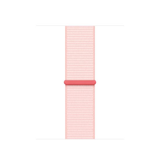 Ремешок Apple Watch 41mm  Sport Loop , нежно - розовый