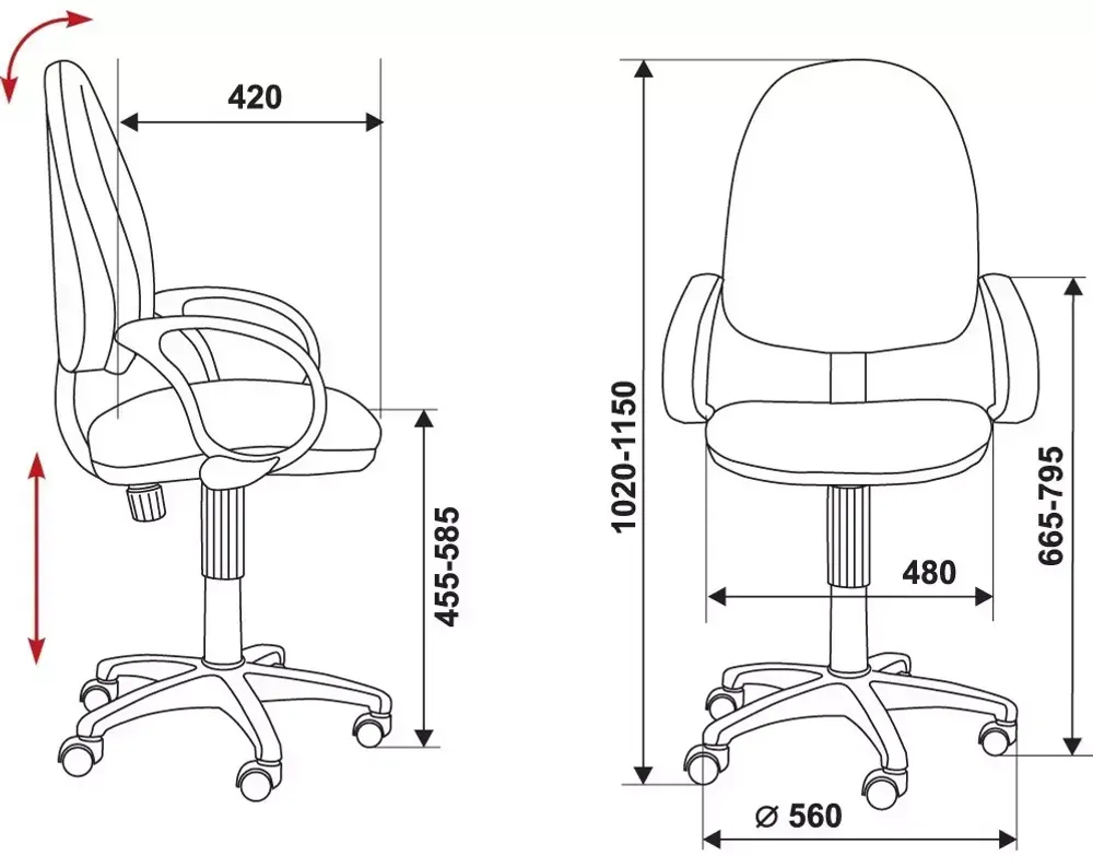 Бюрократ CH-360AXSN/B
