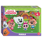 Пазл 60эл. "Мини мишки" (Степ пазл)