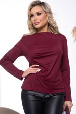 Лонгслив "Женевьева" (винный) Б7633 LT Collection
