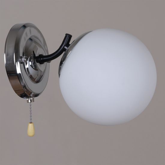 02318-0.2-01 BK+CH светильник настенный