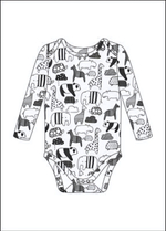 Боди д/новорожд. Б-26/3 р.86 "Лодочка-3" белый (Ивашка)