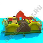 Коммерческий надувной батут "Маленькая ферма"