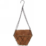 Кашпо для цветов 1,8л «Коковита» с кокосовым волокном, подвесное d=20см P135 ДоброСад