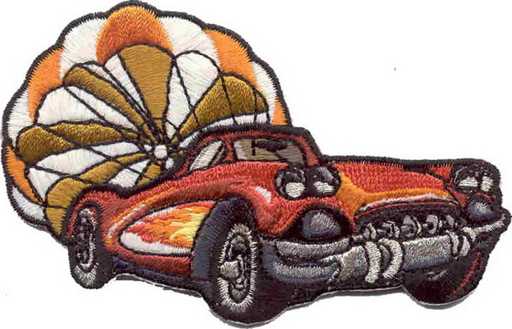 Нашивка Corvett 1961 с тормозным парашютом