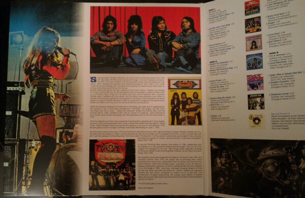 Shocking Blue - Single Collection (A's & B's), Part 2 (Европа 2019г.) 2LP
