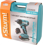 Гайковерт аккумуляторный Sturm CD350S
