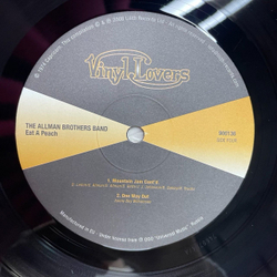Винтажная виниловая пластинка LP The Allman Brothers Band Eat A Peach (Россия 2008)