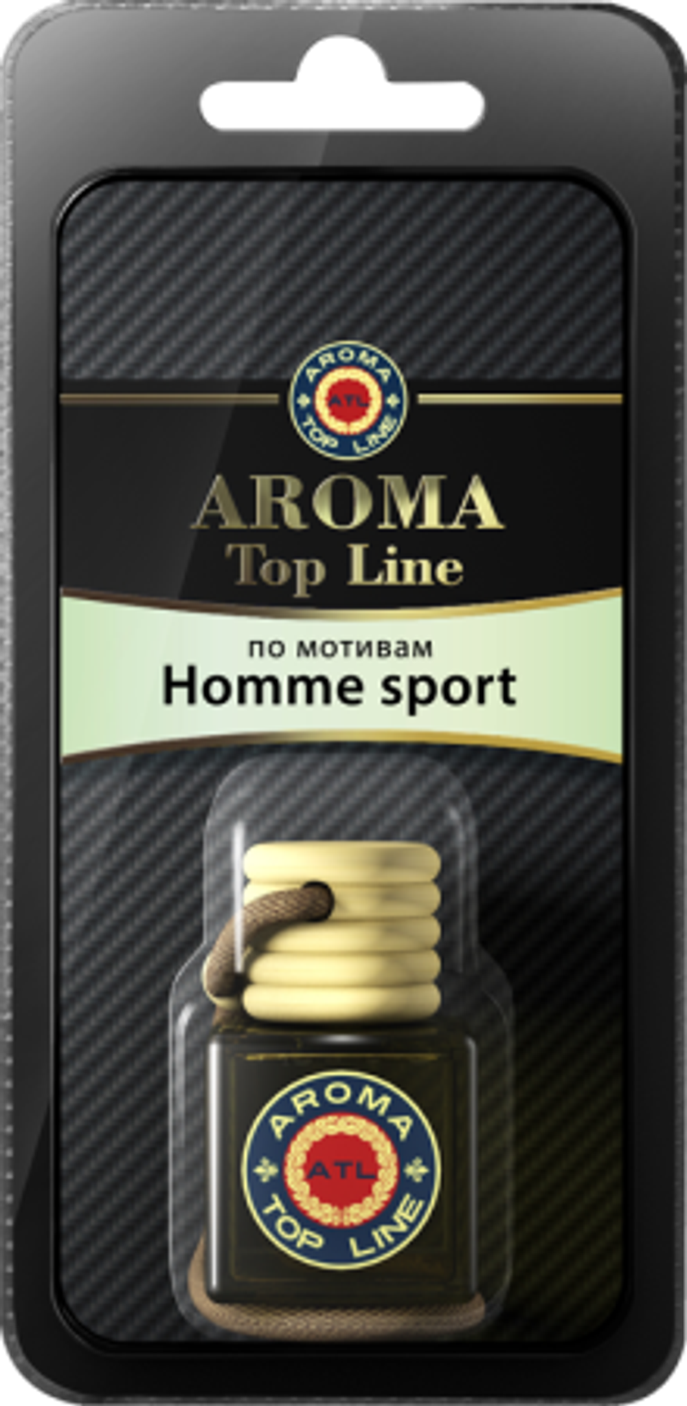 Aroma Top Line Ароматизатор в стеклянном флаконе Homme sport