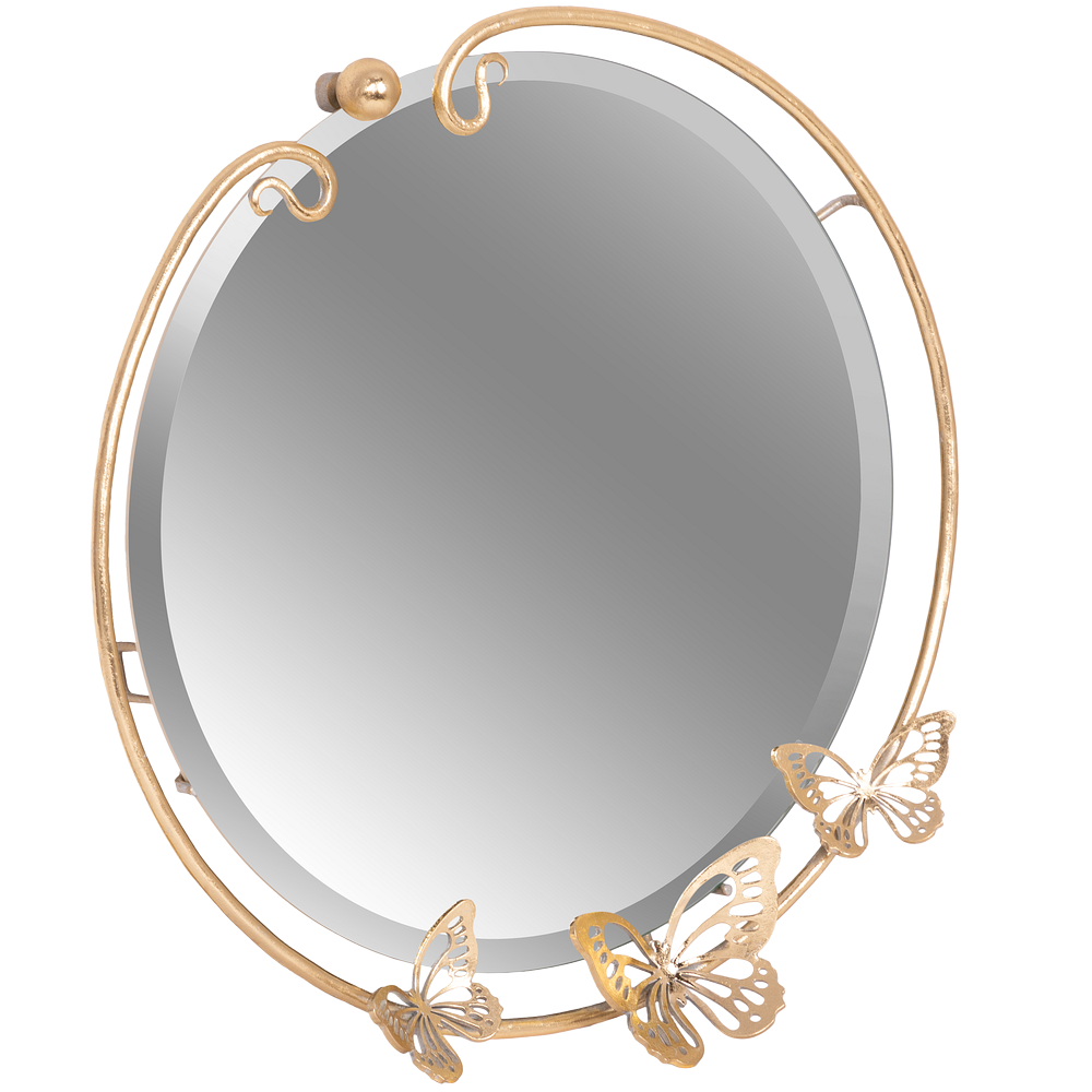 Зеркало Бабочка Эир Айвори Мраморное золото