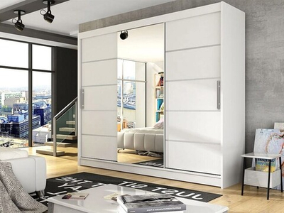 Шкаф-купе Офелия 3 Белый 101  230*45*220