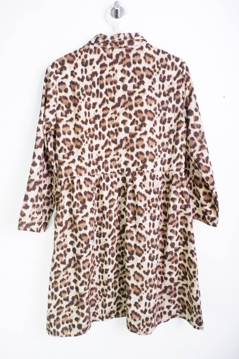 Платье House с анималистическим принтом, маркировка S, визуально 44 размер