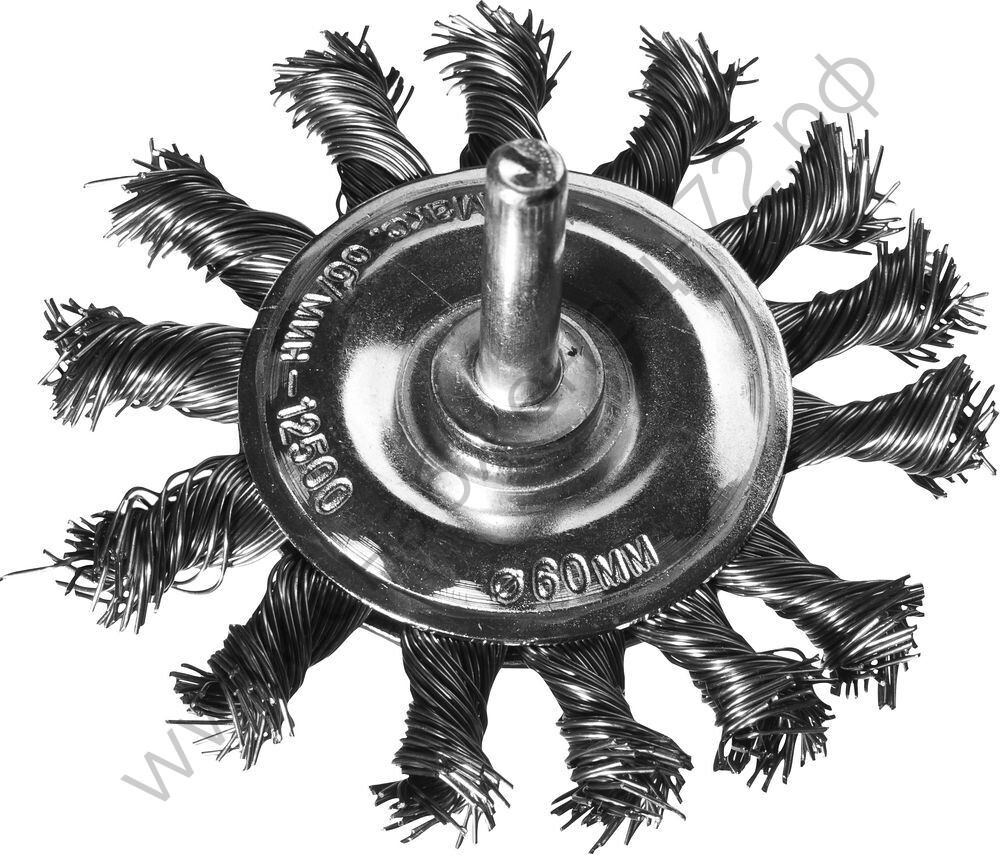 DEXX. Щетка дисковая для дрели, жгутированная стальная проволока 0,5мм, 75мм