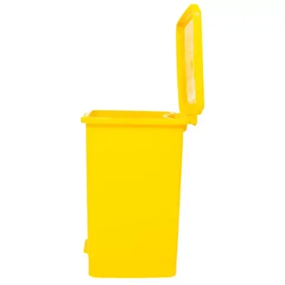 Бак для утилизации медицинских отходов Инновация класс Б 15 л с педалью желтый