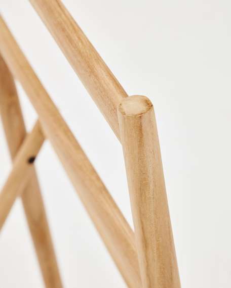 Вешалка для полотенец Kenta из массива тикового дерева 50x95 см