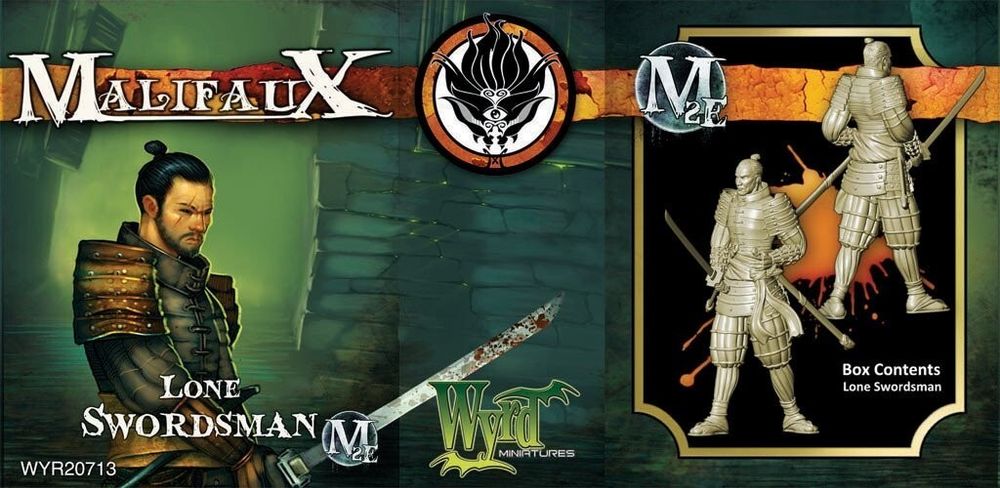 Сборная миниатюра Malifaux: Lone Swordsman