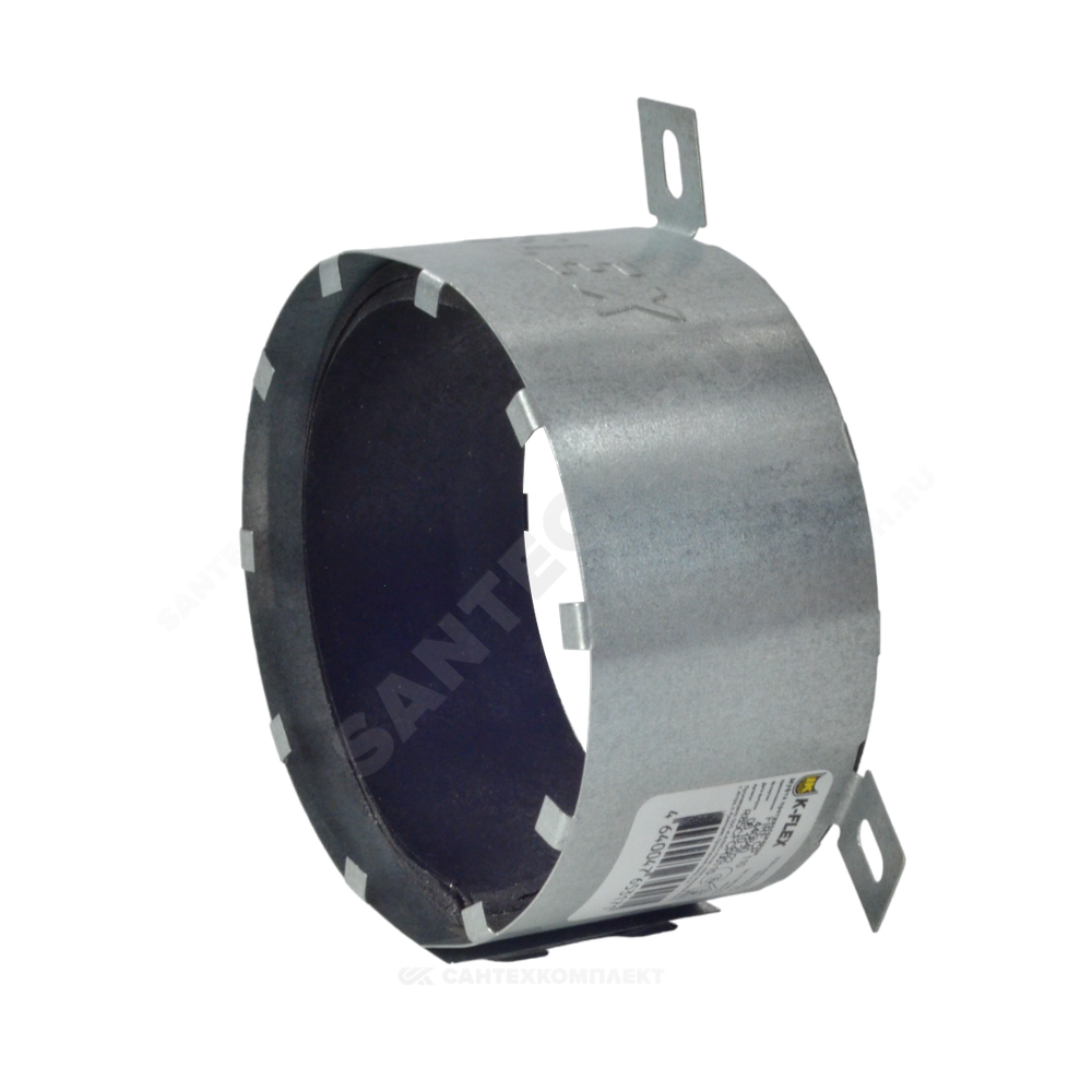 Муфта противопожарная сталь оц Дн 50 для труб FIRE CP серая K-flex R85CFCP00050